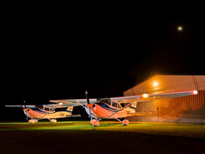 Plane at Night